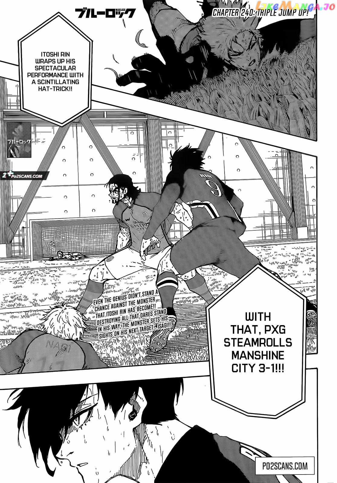 Blue Lock Chapter 240 image 02